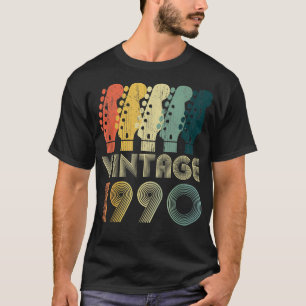Guitar Lover 32 Year Old Gifts Vintage 1990 Limite T-Shirt