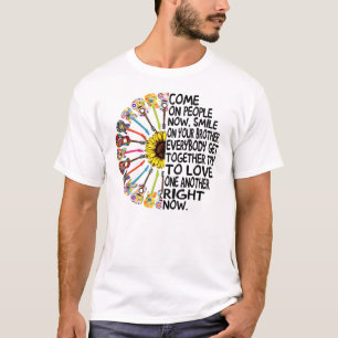Guitar Lover Acoustic Floral Guitar Gift T-Shirt