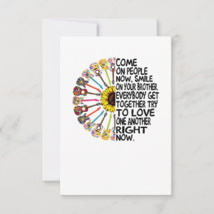 Guitar Lover Acoustic Floral Guitar Gift Thank You Card