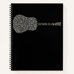 Guitar Lover   Guitar Notes Gift Notebook