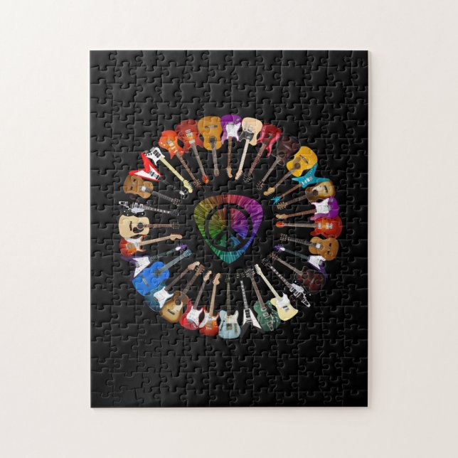 Guitar Lover | Guitar Variety Jigsaw Puzzle (Vertical)
