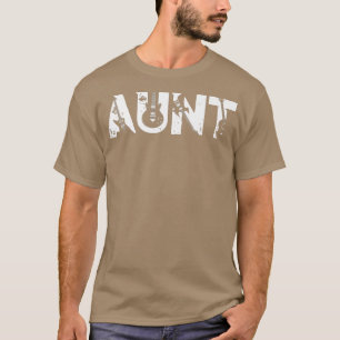 Guitar Lover Guitarist Aunt Funny Music Mothers Da T-Shirt