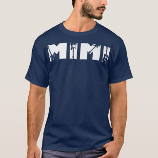 Guitar Lover Guitarist Mimi Funny Music Mothers Da T-Shirt