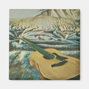 Guitar lovers gifts magnet