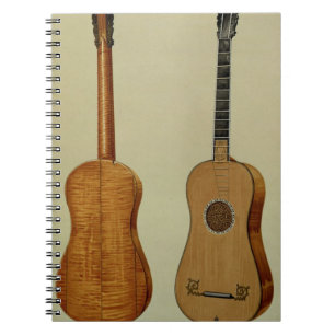 Guitar made by Antonio Stradivarius (c.1644-1737), Notebook