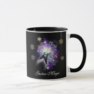 Guitar Magic Festive Holiday Mug