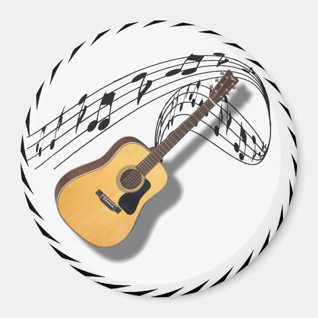 GUITAR -MAGNET MAGNET (Front)