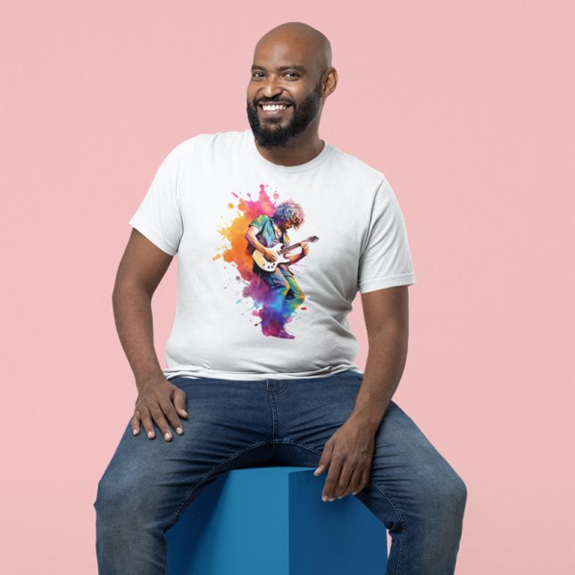 Guitar Man  T-Shirt (Creator Uploaded)