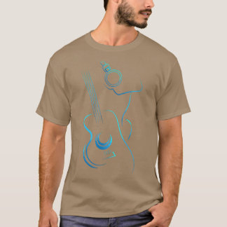 Guitar Men Women Music Band Guitarist Stuff Rhythm T-Shirt