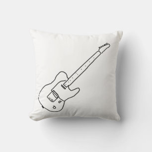 guitar music decor-idea cushion