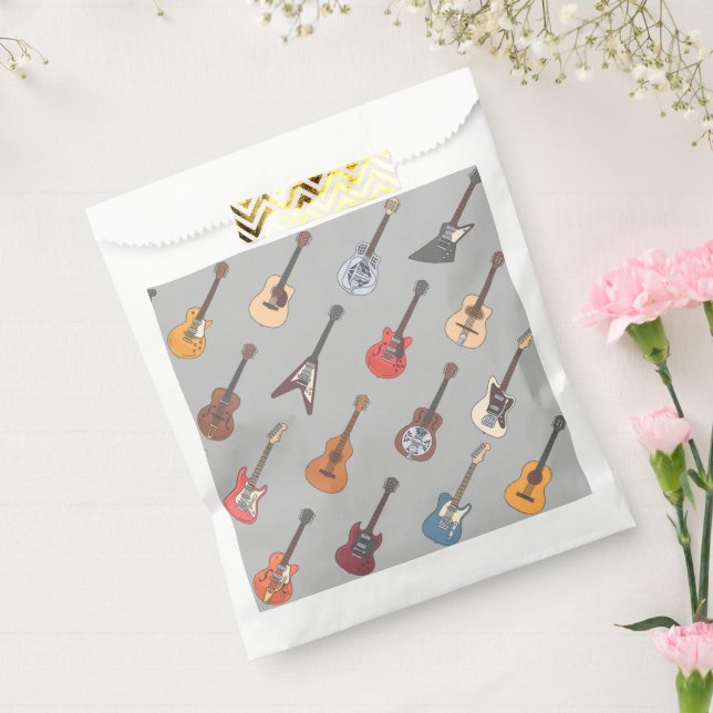 Guitar Music Favour Bags (Sealed)