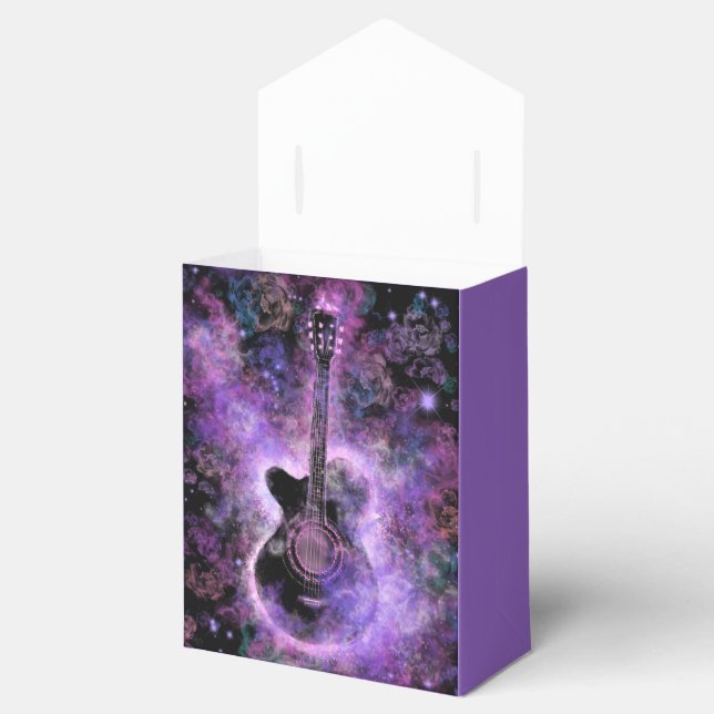 Guitar Music Favour Box Gift (Opened)