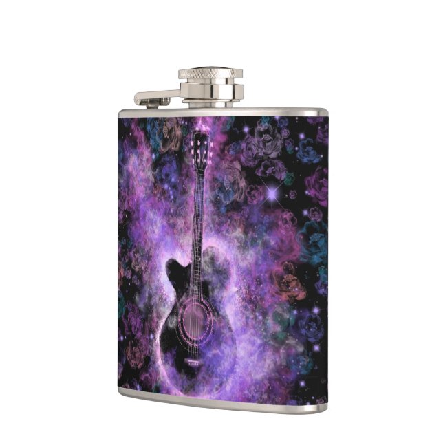 Guitar Music Flask (Left)