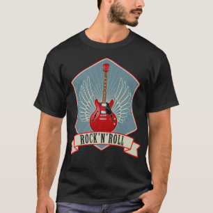 Guitar Music Lover Roch n Roll515 T-Shirt