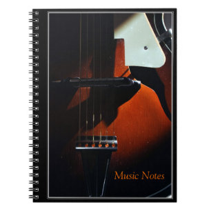 Guitar Music Notes customisable Notebook