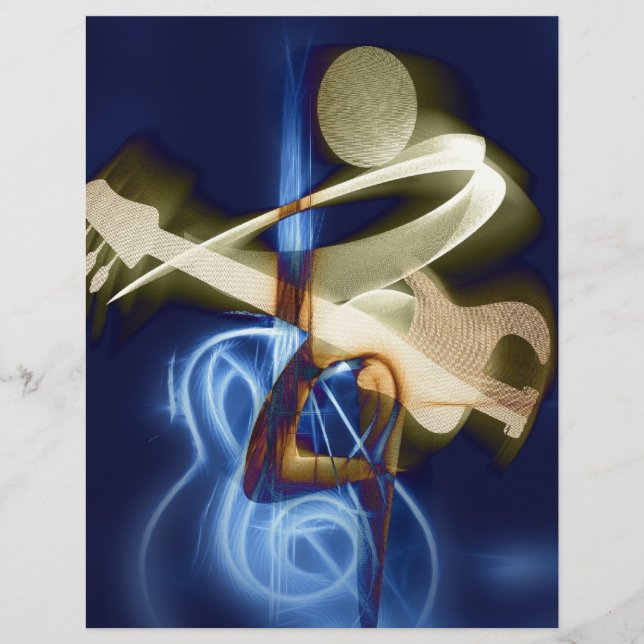 Guitar Music String Destiny Song and Dance (Front)