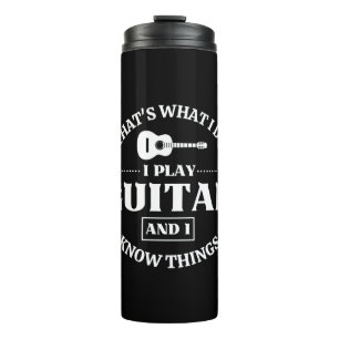 Guitar Music Thermal Tumbler