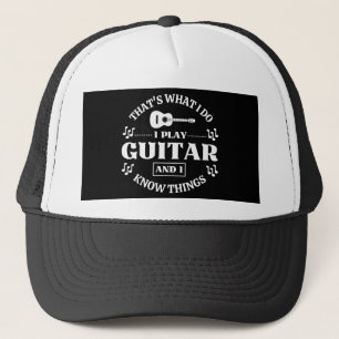 Guitar Music Trucker Hat