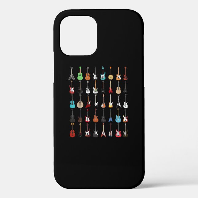Guitar Musical Instrument Rock and Roll Case-Mate iPhone Case (Back)