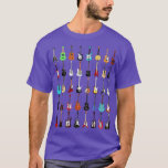 Guitar Musical Instrument  (Rock N Roll Tee)  T-Shirt<br><div class="desc">Guitar Musical Instrument  (Rock N Roll Tee)  .</div>