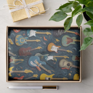 Guitar Musical Instruments Guitars Tissue Paper