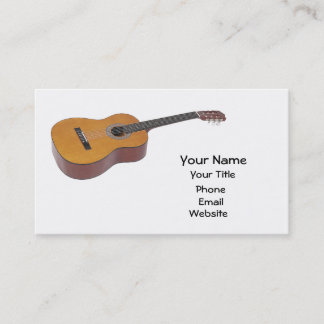 Guitar Musician Business Card