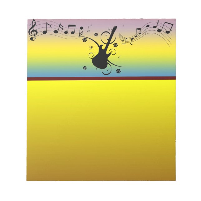 Guitar Notepad (Front)