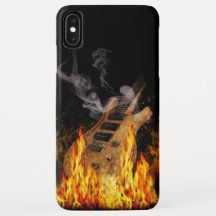 Guitar on Fire