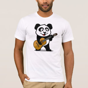 Guitar Panda (light shirts) T-Shirt