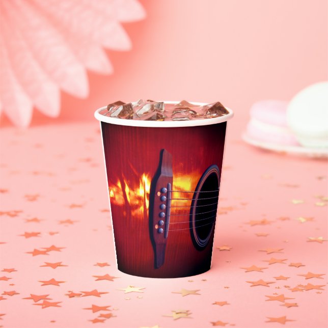 Guitar Paper Cups (Insitu)