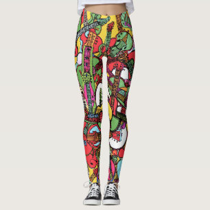 Guitar Party Leggings