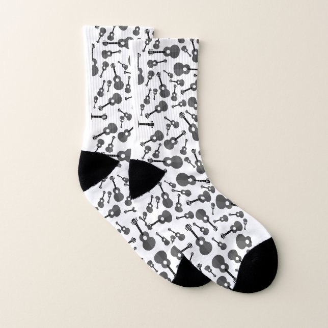 Guitar Pattern Player Socks (Pair)