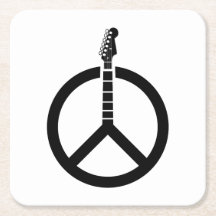 Guitar Peace Sign