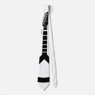 Guitar Peace Sign Tie