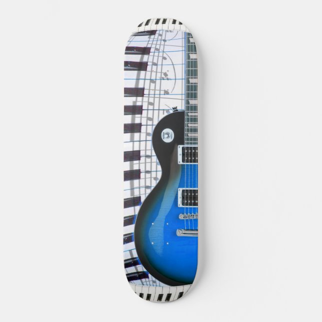 Guitar Piano Keyboard Skateboard (Front)