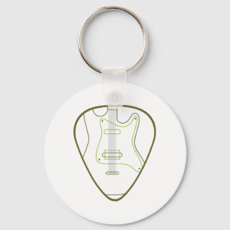 Guitar Pick Key Ring