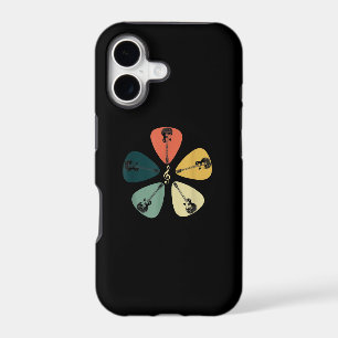 Guitar Pick Shirt. Retro Style, Gift For Guitarist