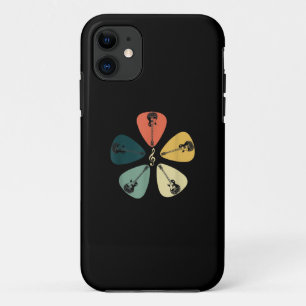 Guitar Pick Shirt. Retro Style, Gift For Guitarist Case-Mate iPhone Case