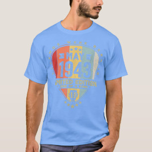 Guitar PickLegends Were Born In May 1943 Guitar T-Shirt