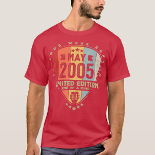 Guitar PickLegends Were Born In May 2005 Guitar  T-Shirt