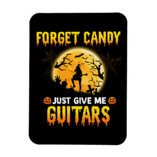 Guitar Play Witch Forget Candy Just Give Me Guitar Magnet