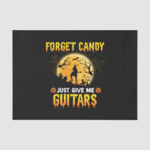 Guitar Play Witch Forget Candy Just Give Me Guitar Tissue Paper
