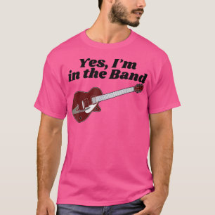 Guitar Player High School College Orchestra Band B T-Shirt