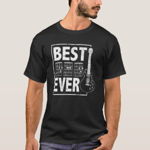 Guitar Player I Guitarist I Guitar Chords Best Dad T-Shirt