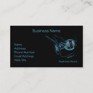 Guitar Player Music Lover's Business Cards