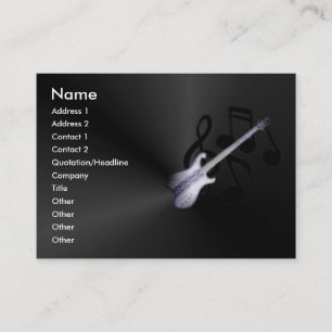 Guitar Profile Card