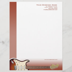 Guitar Pusher Letterhead