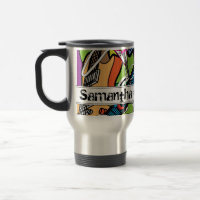 Guitar Rock 15 oz. Stainless steel Travel Mug Cup