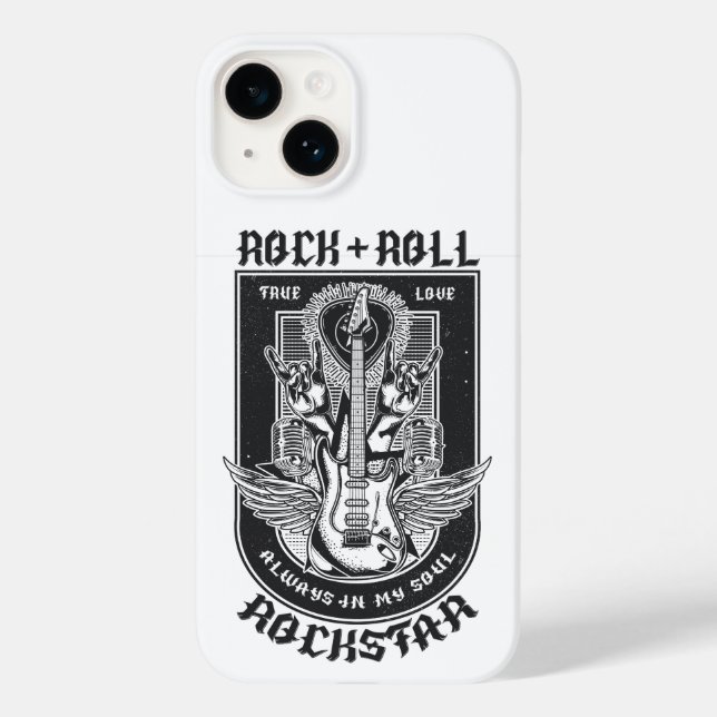 Guitar Rock design Case-Mate iPhone Case (Back)