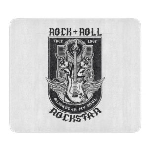 Guitar Rock design Cutting Board
